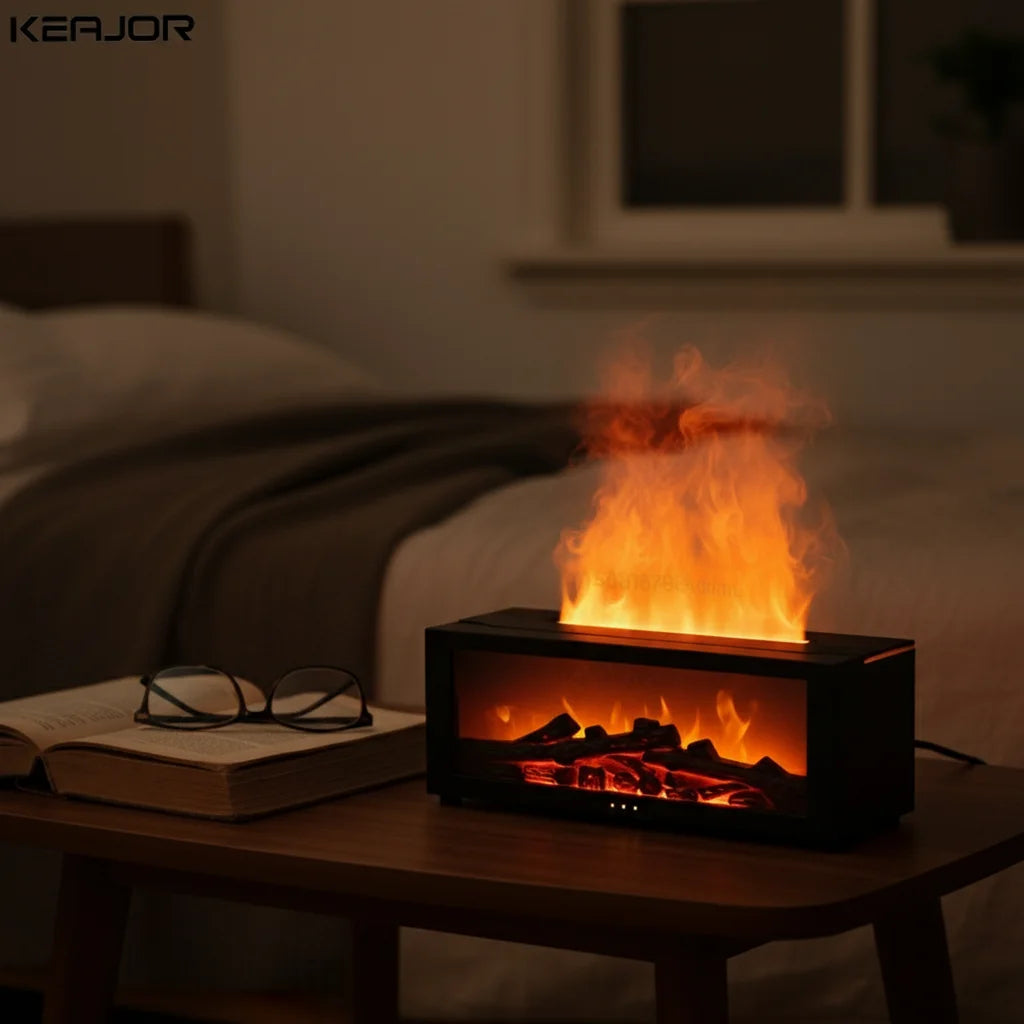 FIREPLACE AROMATHERAPY HUMIDIFIER