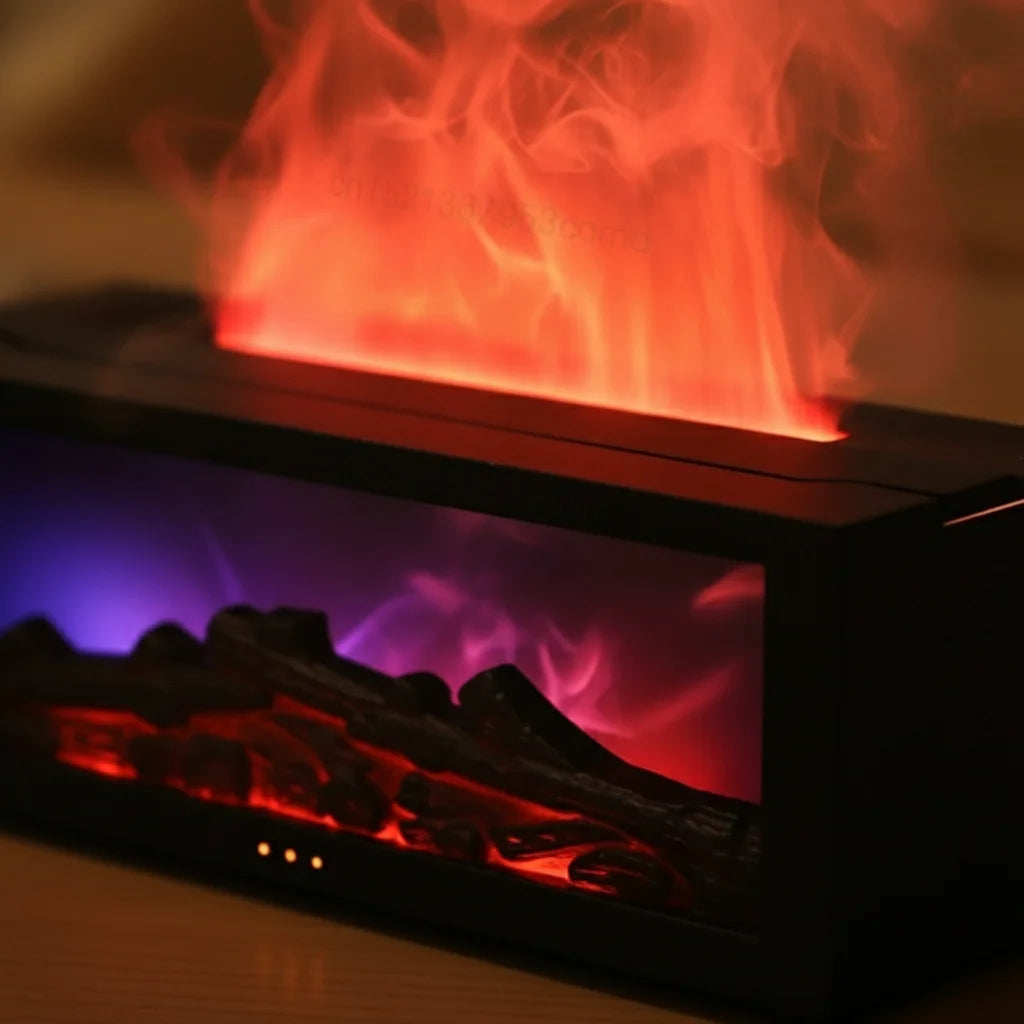 FIREPLACE AROMATHERAPY HUMIDIFIER