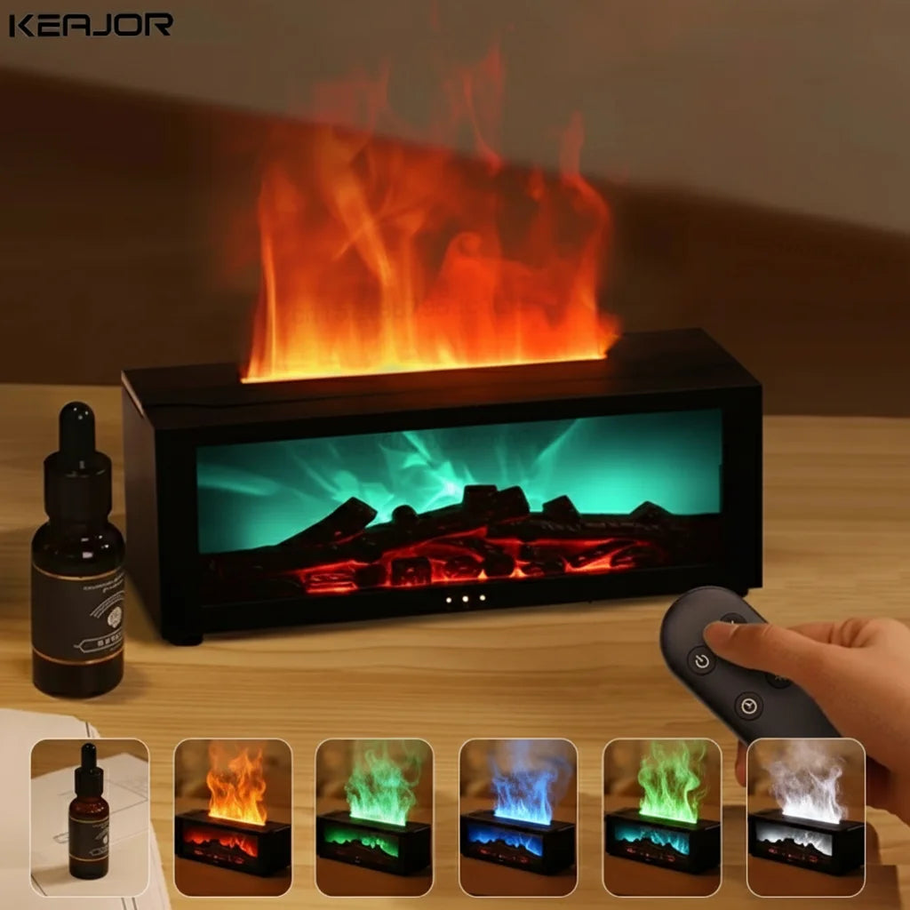 FIREPLACE AROMATHERAPY HUMIDIFIER