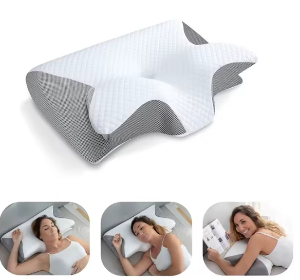 1pc Memory Foam Cervical Pillow