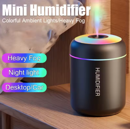 Mini Air Humidifier Usb Aroma Diffuser Essential Oil Purifier 