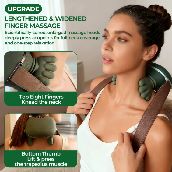 Premium Bionic Finger Neck Shoulder Massager