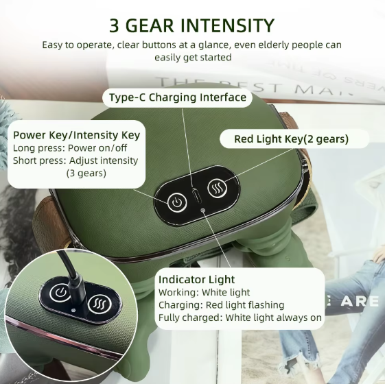 Premium Bionic Finger Neck Shoulder Massager