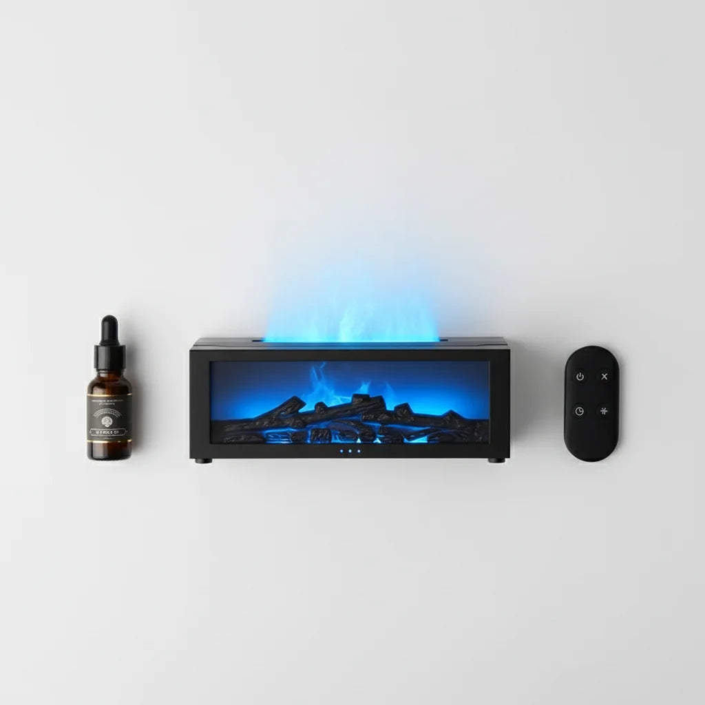 FIREPLACE AROMATHERAPY HUMIDIFIER