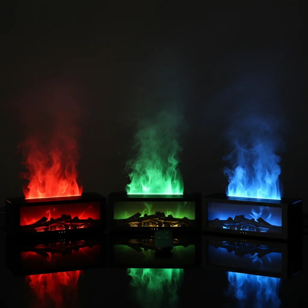 FIREPLACE AROMATHERAPY HUMIDIFIER
